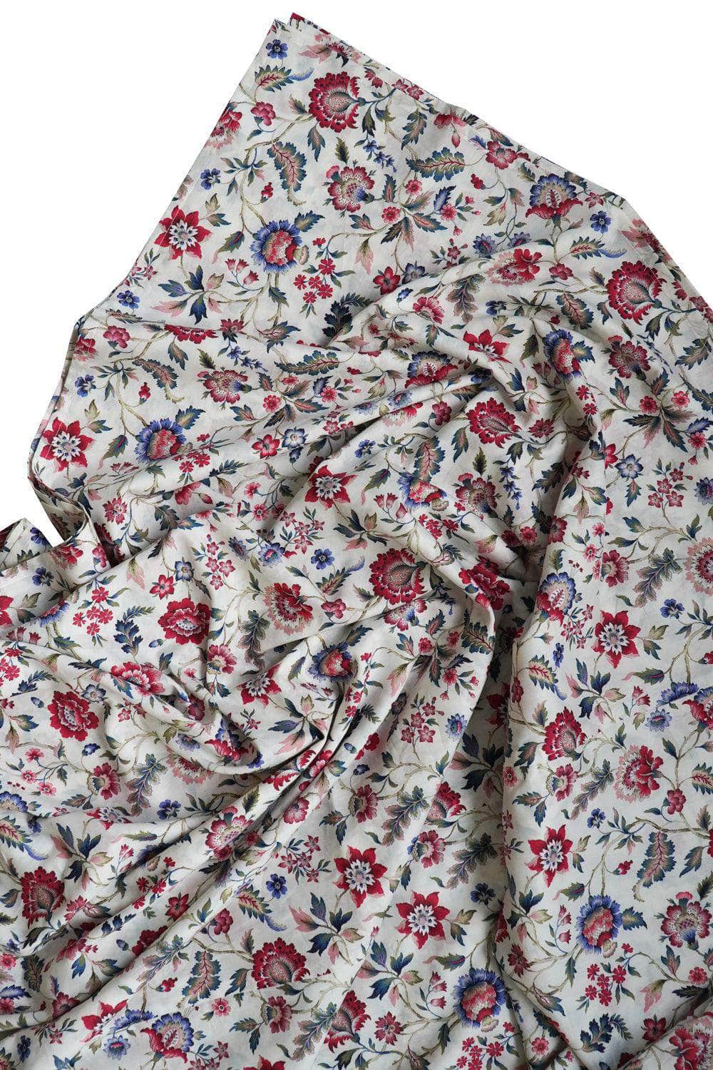 Flat Top Sheet Made With Liberty Fabric Eva Belle