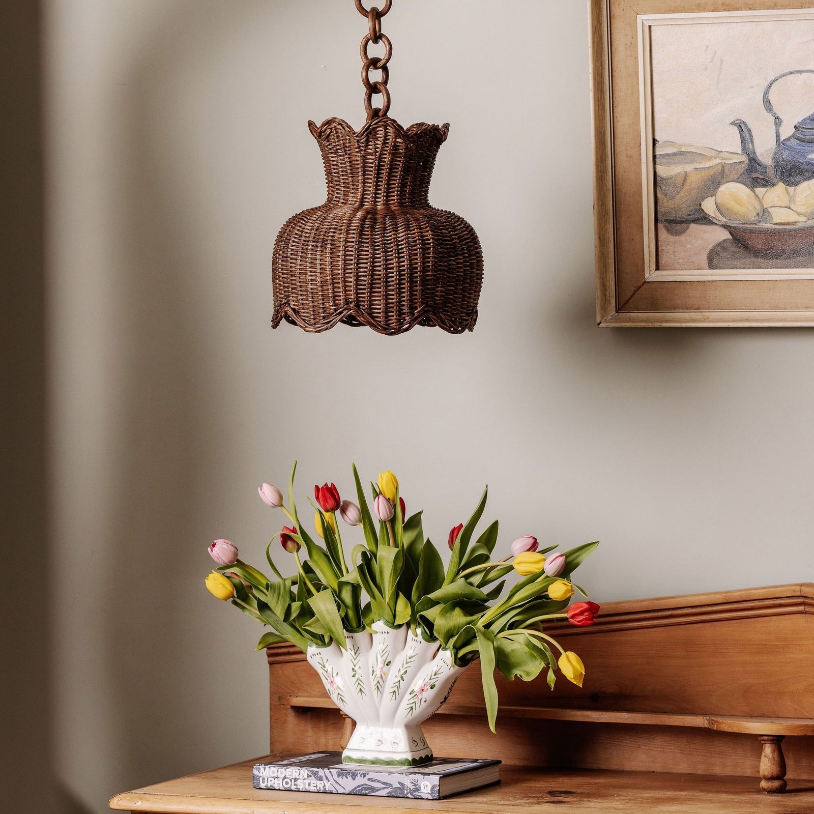 Anar Pendant Shade with Chain (Small)