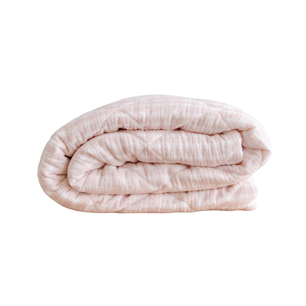 Soft Quilt Blanket – Rosewater