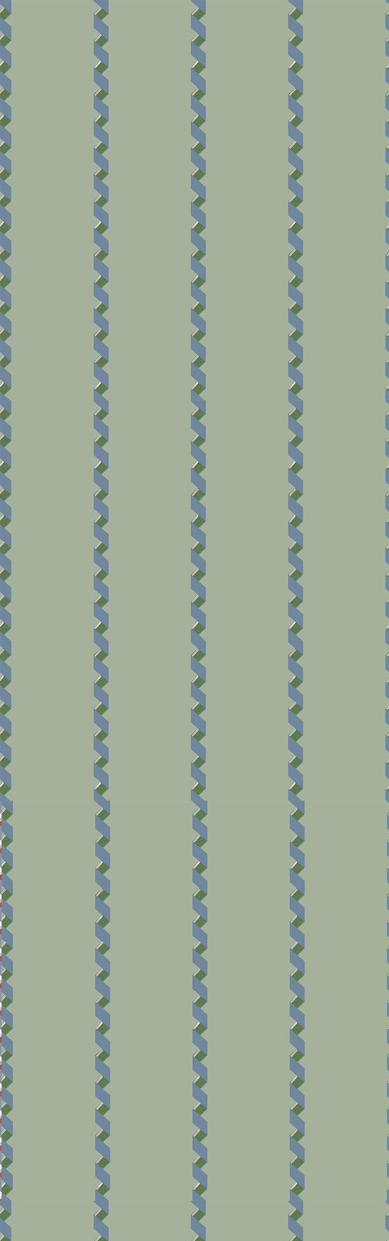 Garlands Wide Wallpaper – SOUR