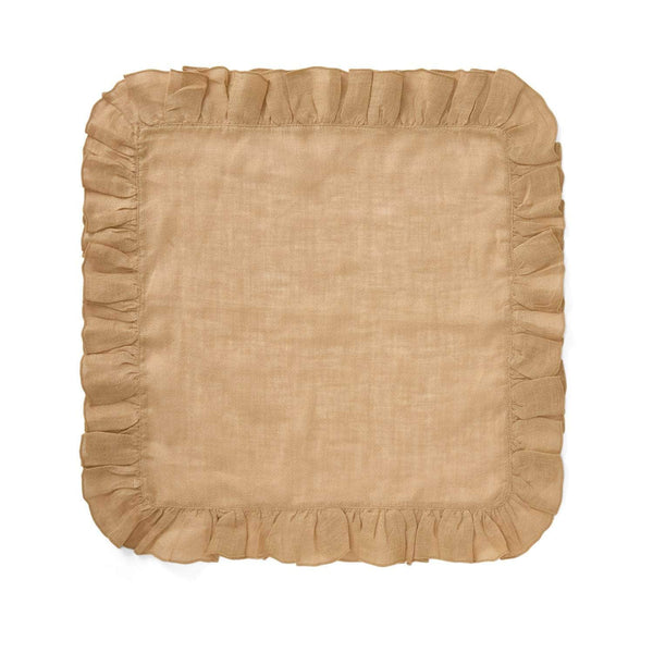 Kate Beige Ruffle Napkin