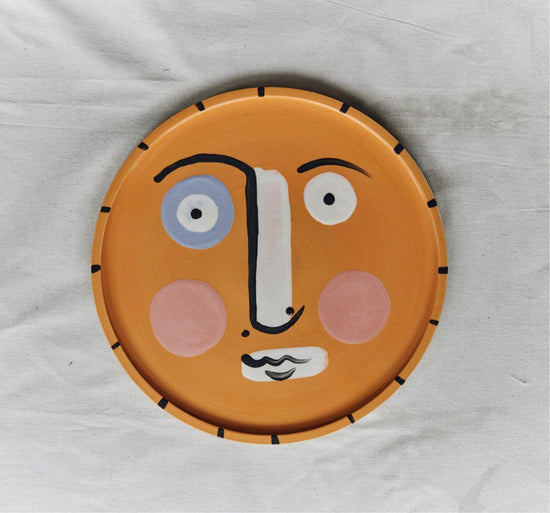 Isolation Face Plate Orange 24cm