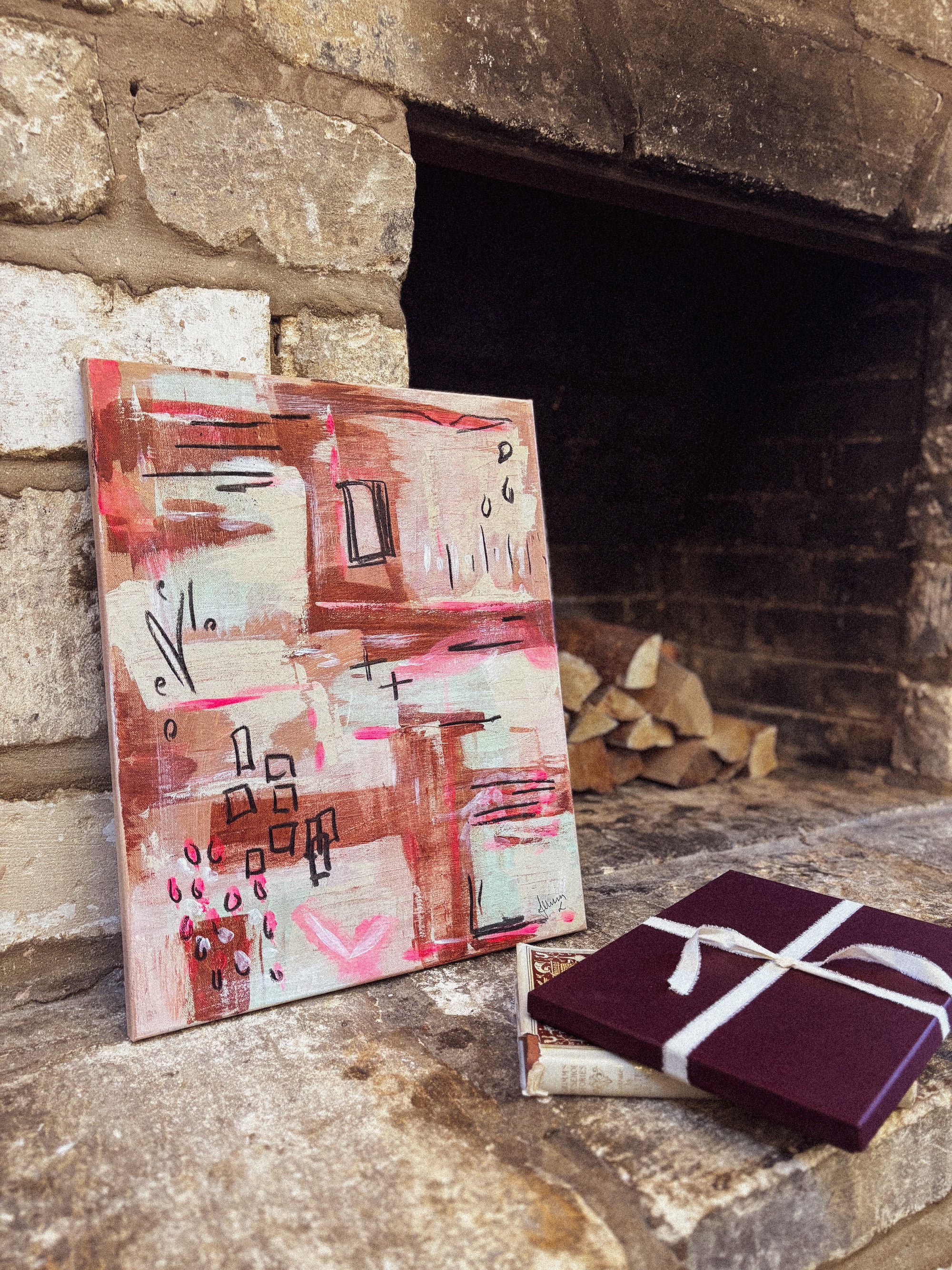 Autumn Kiss Painting