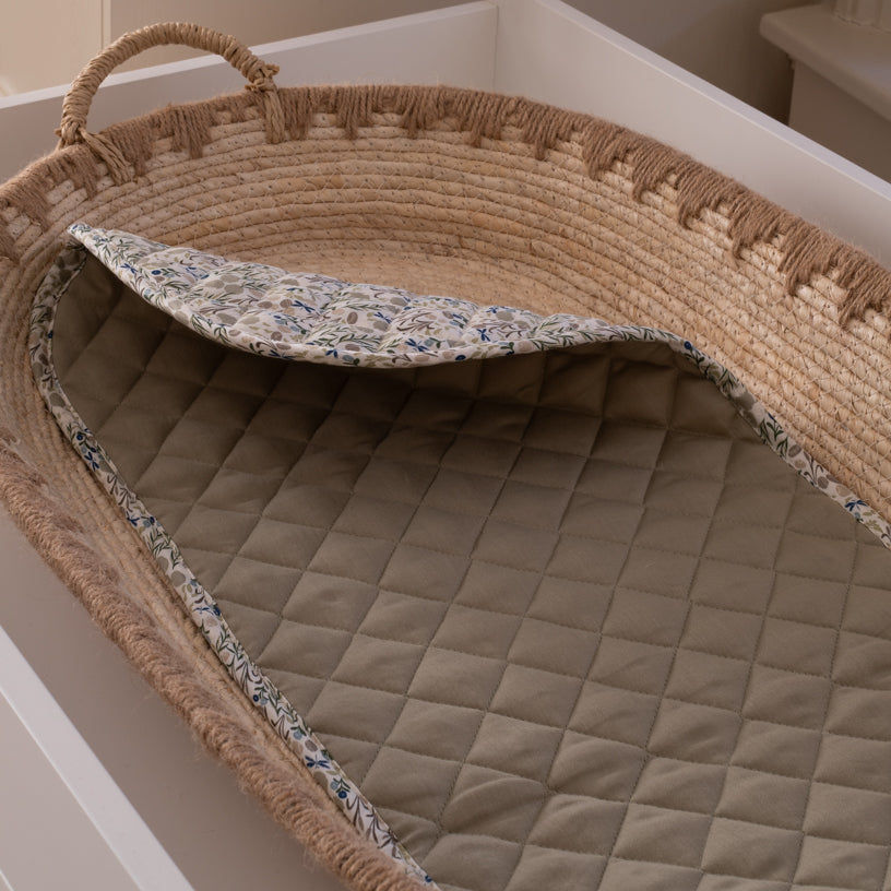 Changing Basket Cotton Liner - Riverbank