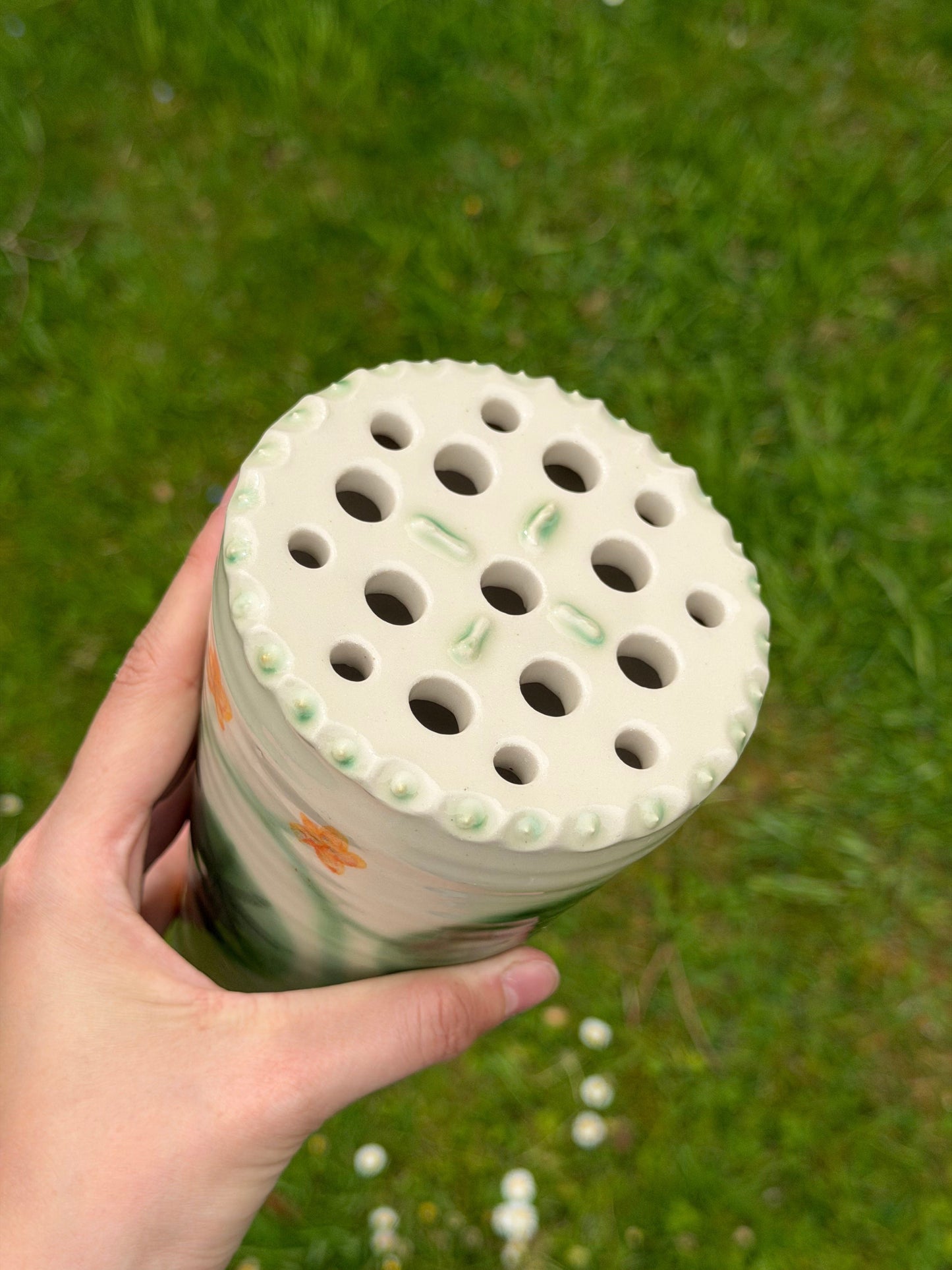 Nasturtium Vase - #9