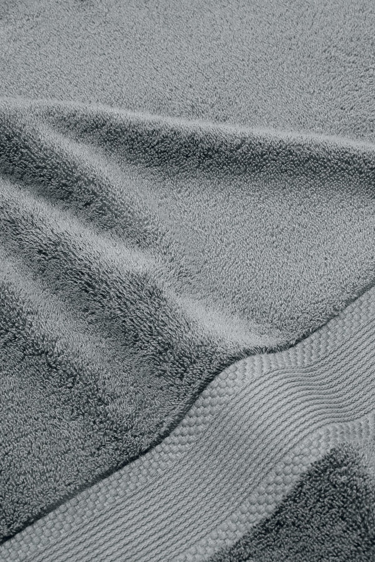 Organic Cotton Bath Towel - Slate Grey