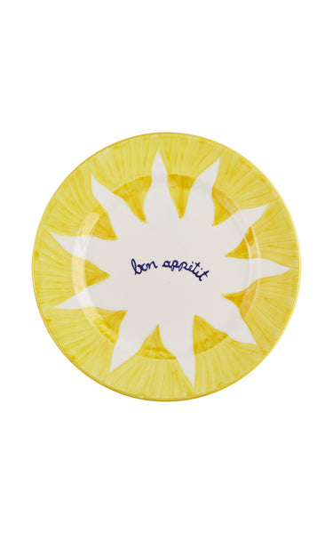 Soleil Yellow Dessert Plates Set-Of-Two