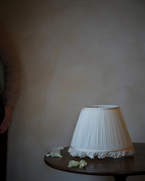 Silk Ivory Lampshade