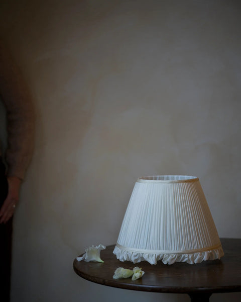 Silk Ivory Lampshade