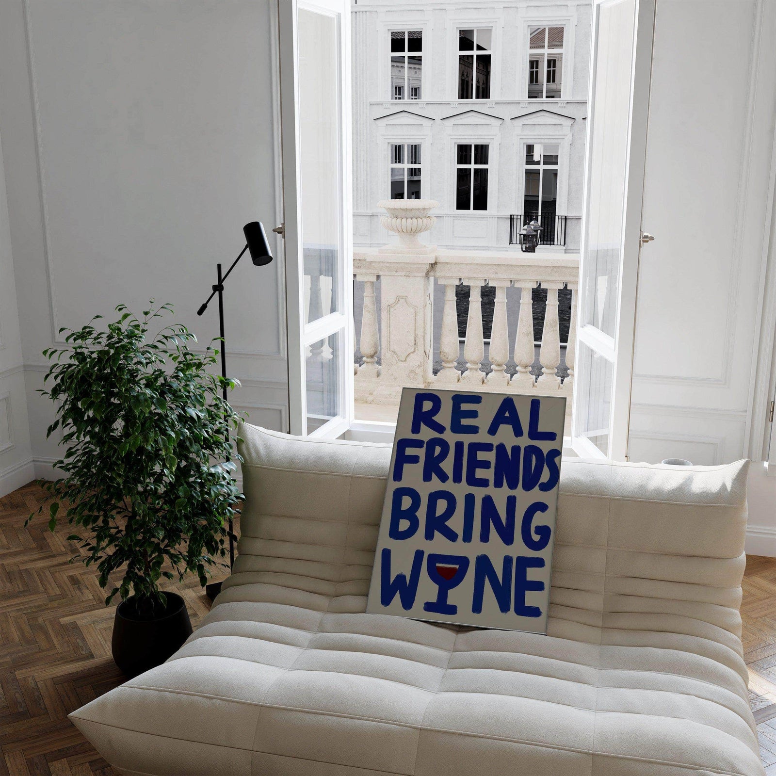 Real Friends Bring Wine