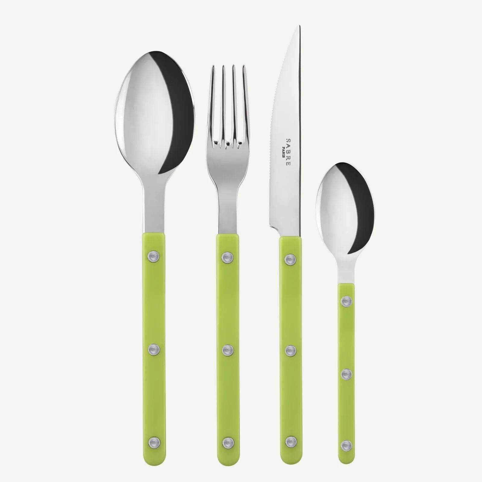Bistrot 48 PC Cutlery Set, Lime