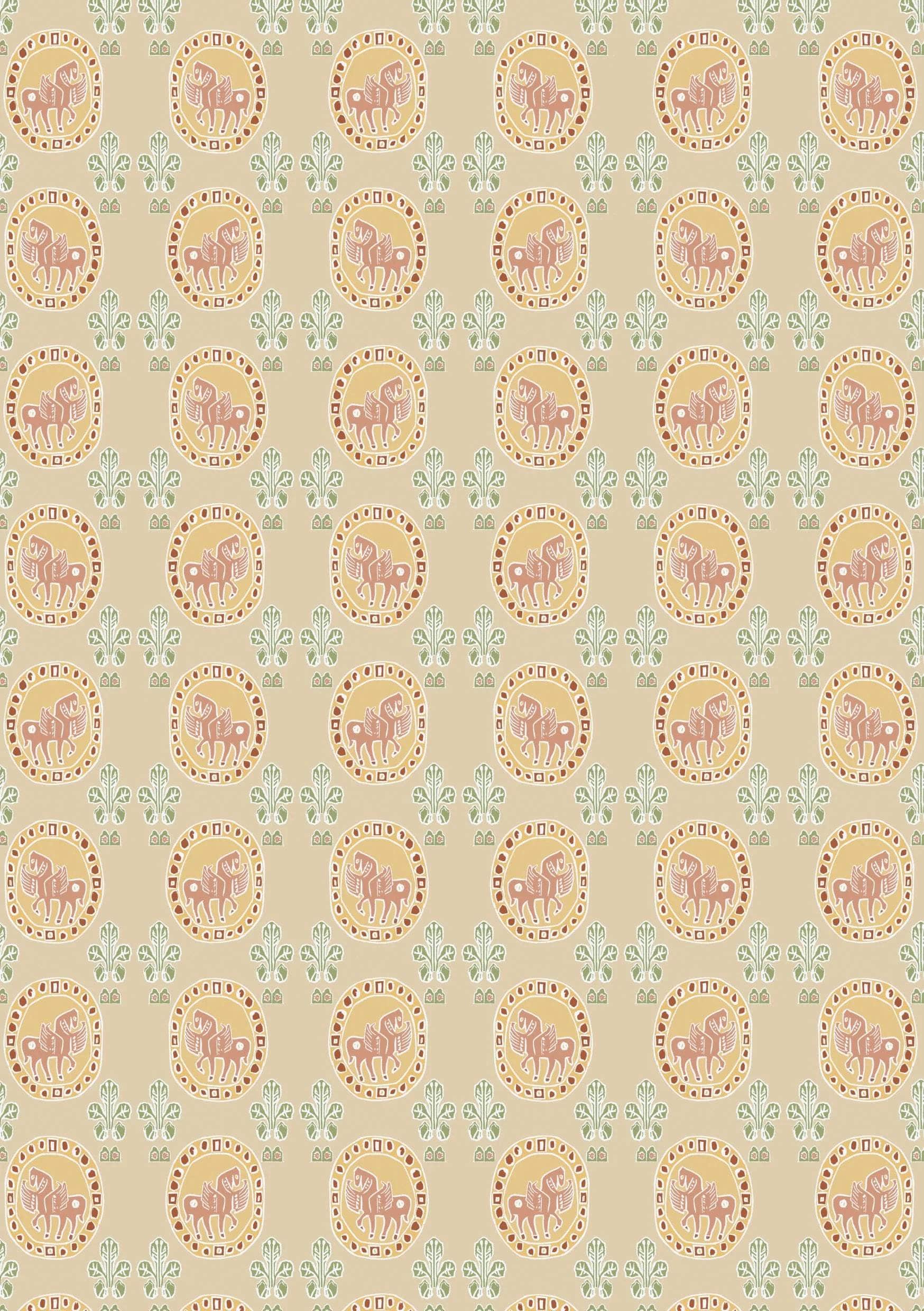 Flying Horse of Silk Road Wallpaper - Spice