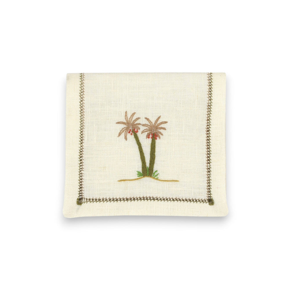 Luxor Palm Cocktail Napkins (Set of 6)