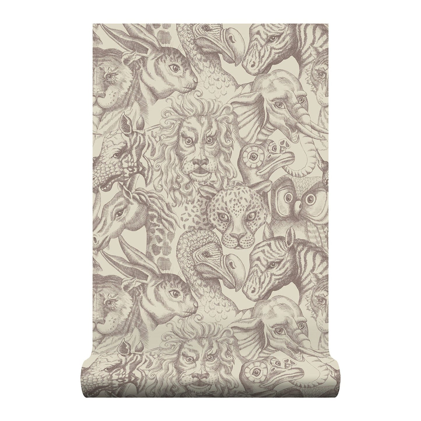 Rara Off White Wallpaper