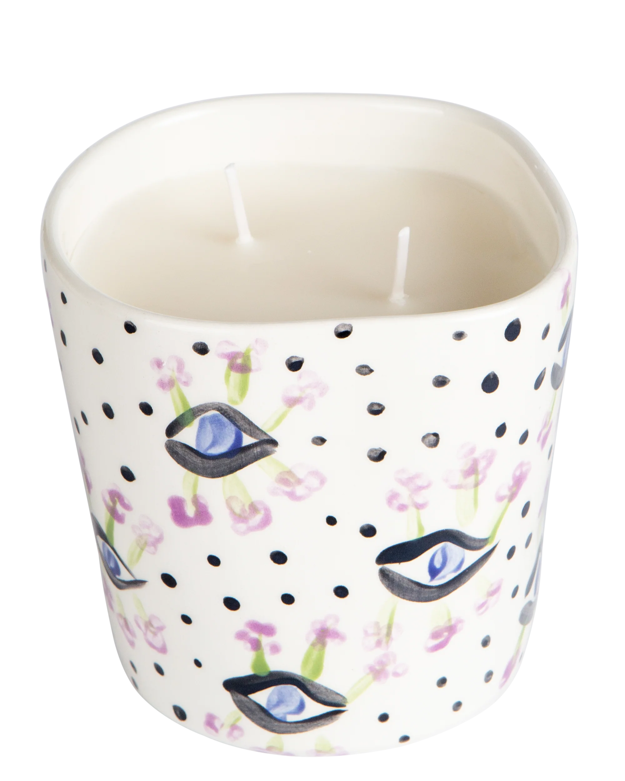 Eyeflower Candle
