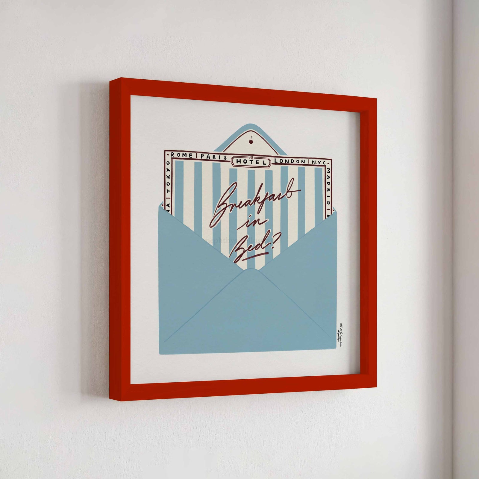 Breakfast in Bed (Square)