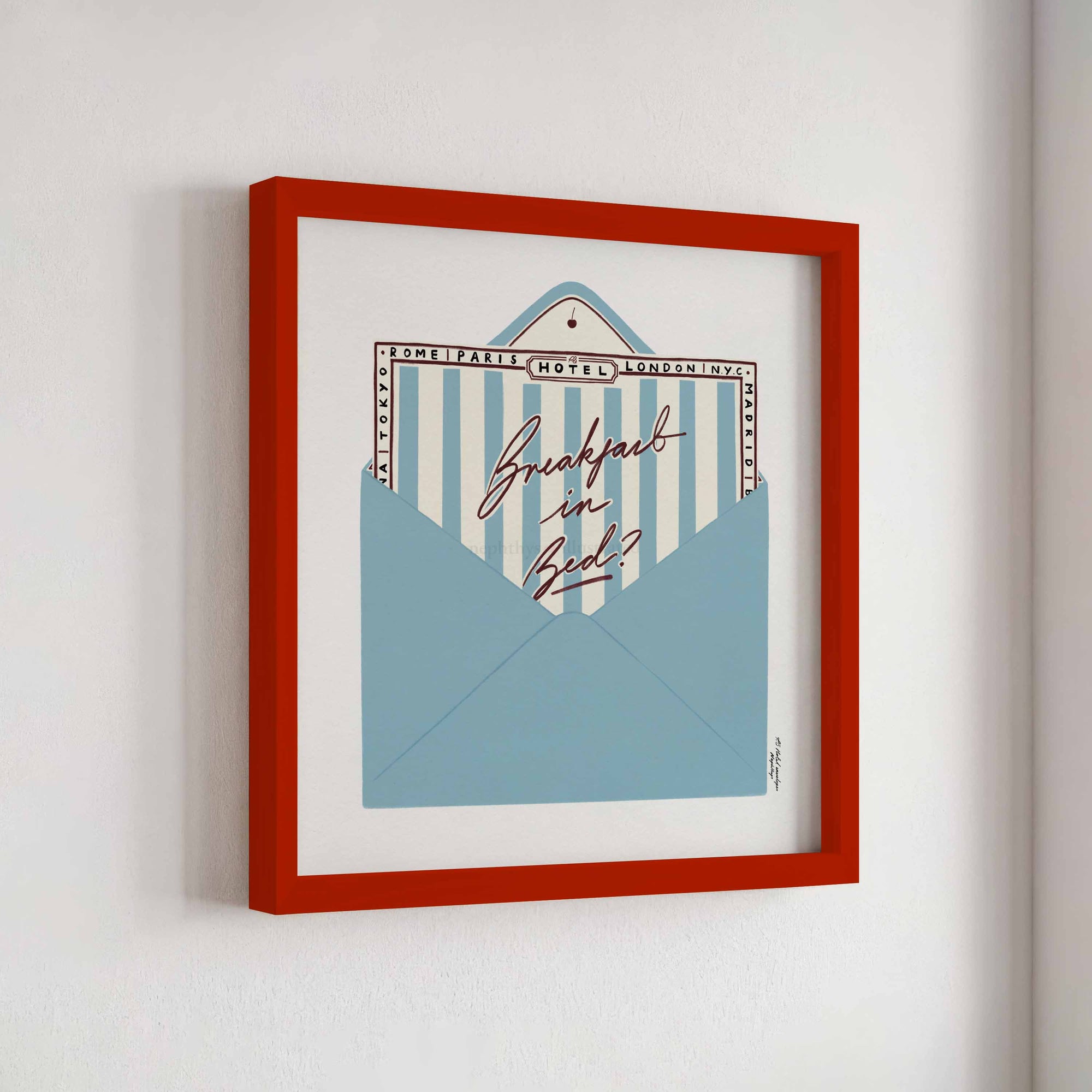 Breakfast in Bed (Square)