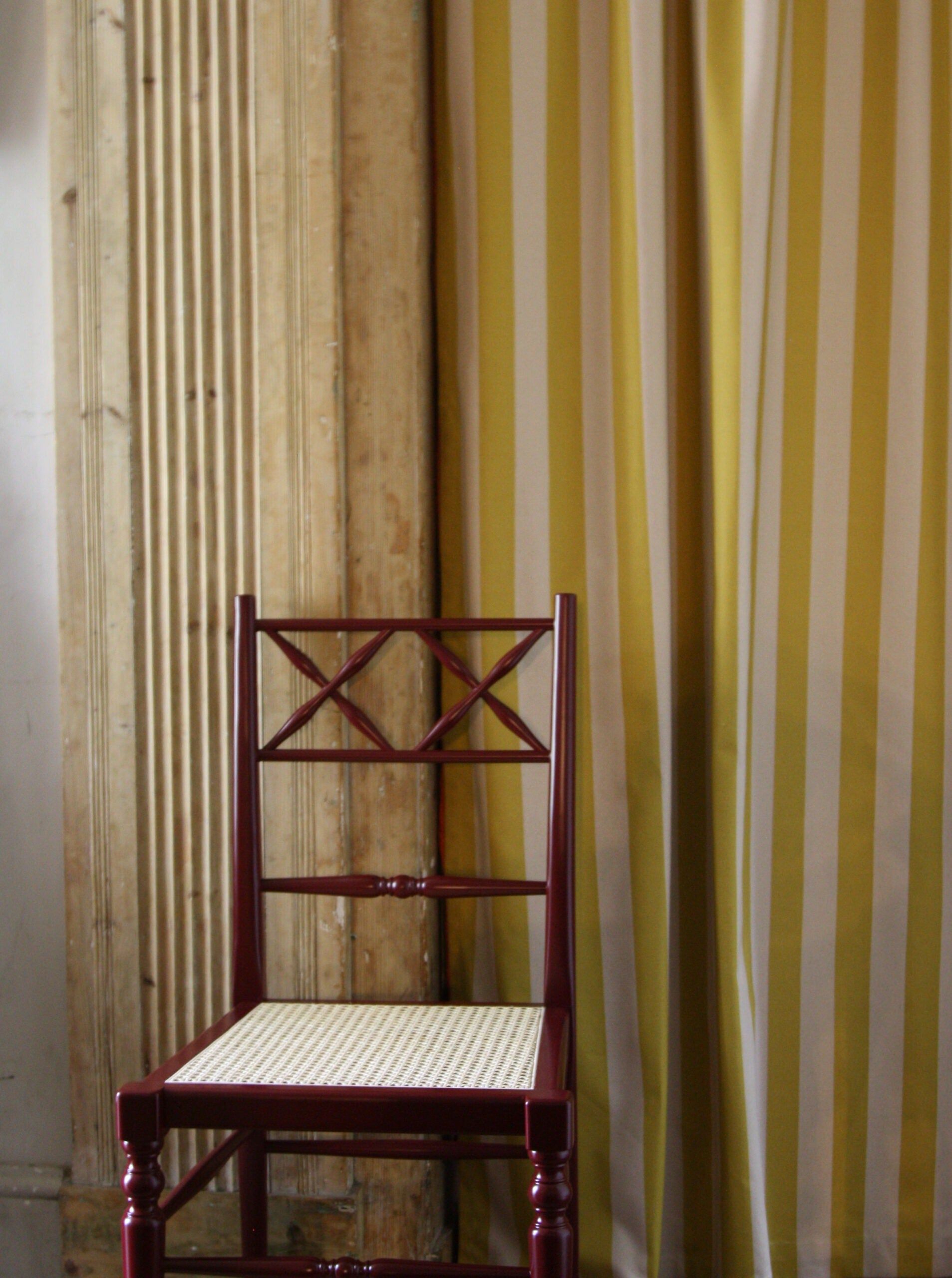 Pair of Chiara Dining Chairs, Pomegranate