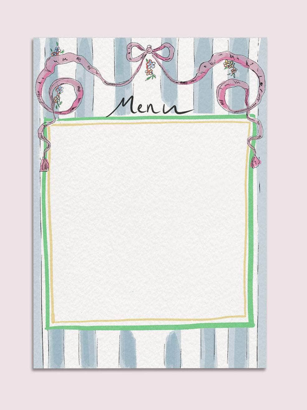 Romeo Menu - Set of 10