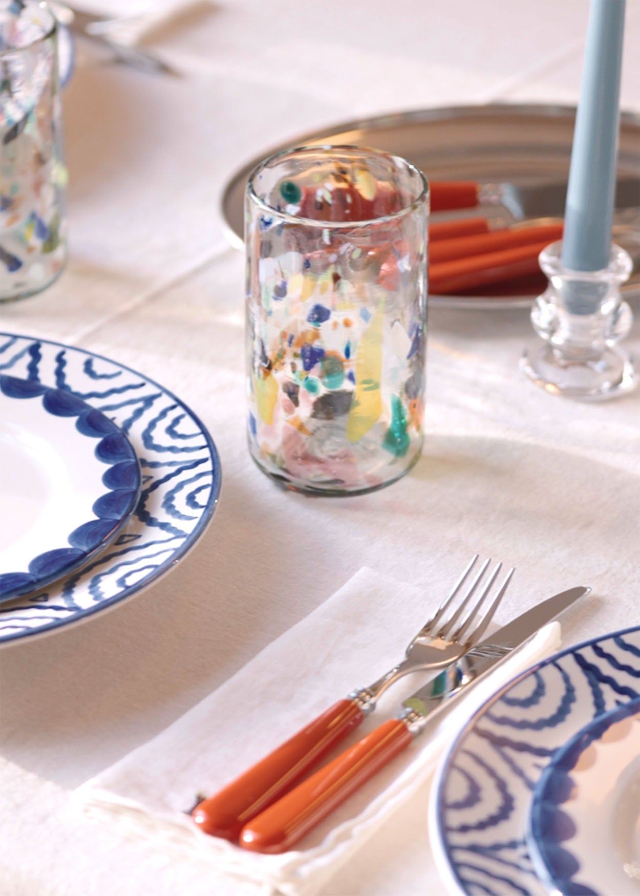 Tall Boy Terrazzo Tumbler