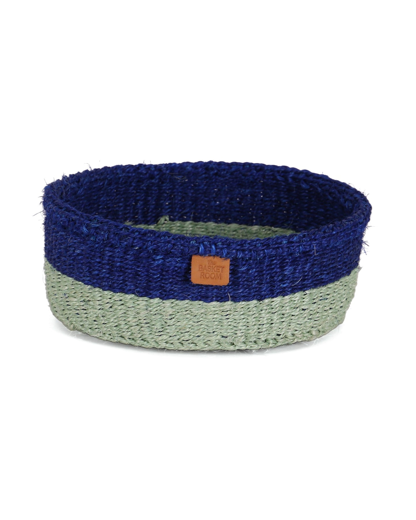 KOMBO: True Blue and Sapling Green Sisal Bread Basket