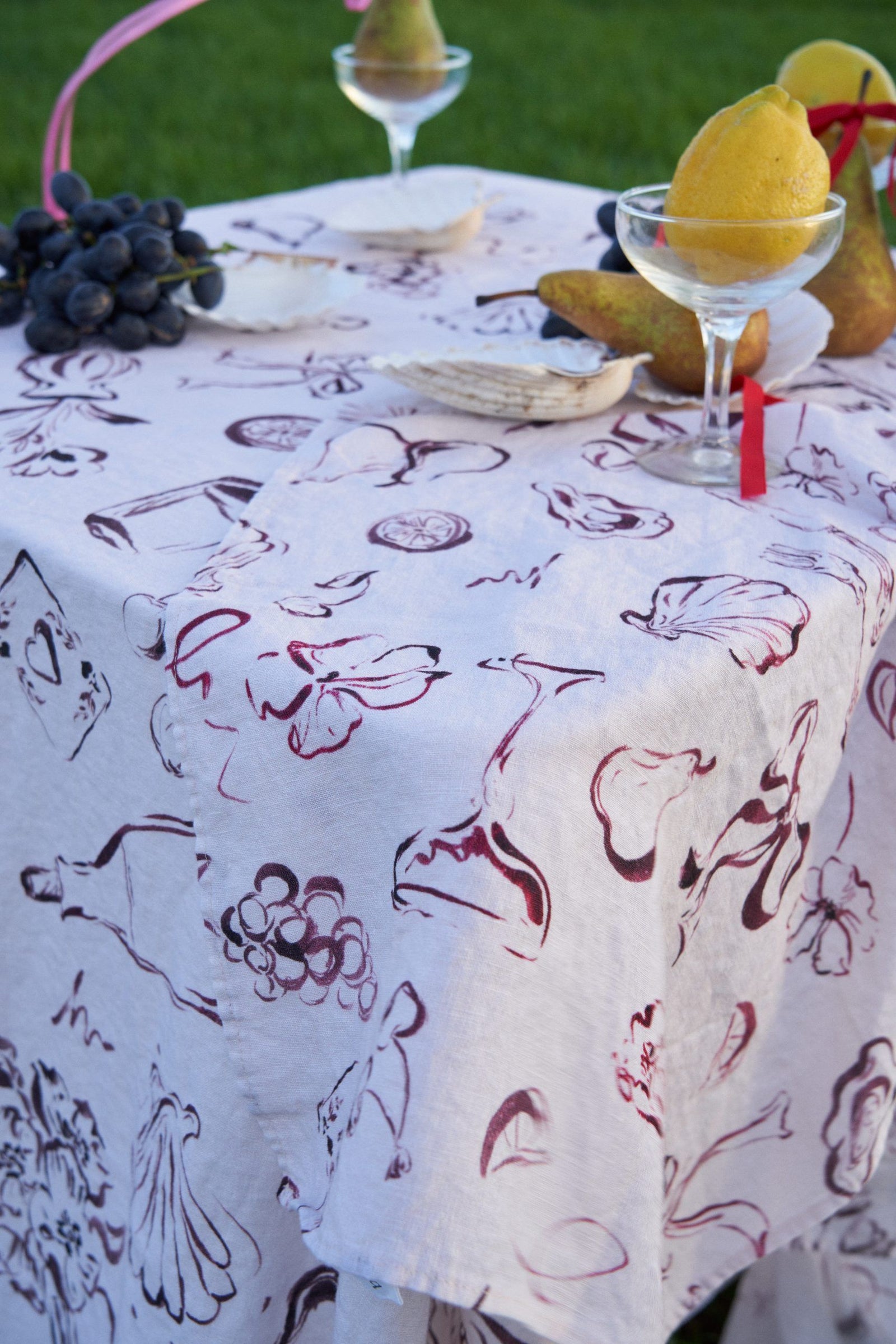 Dinner Party Linen Tablecloth