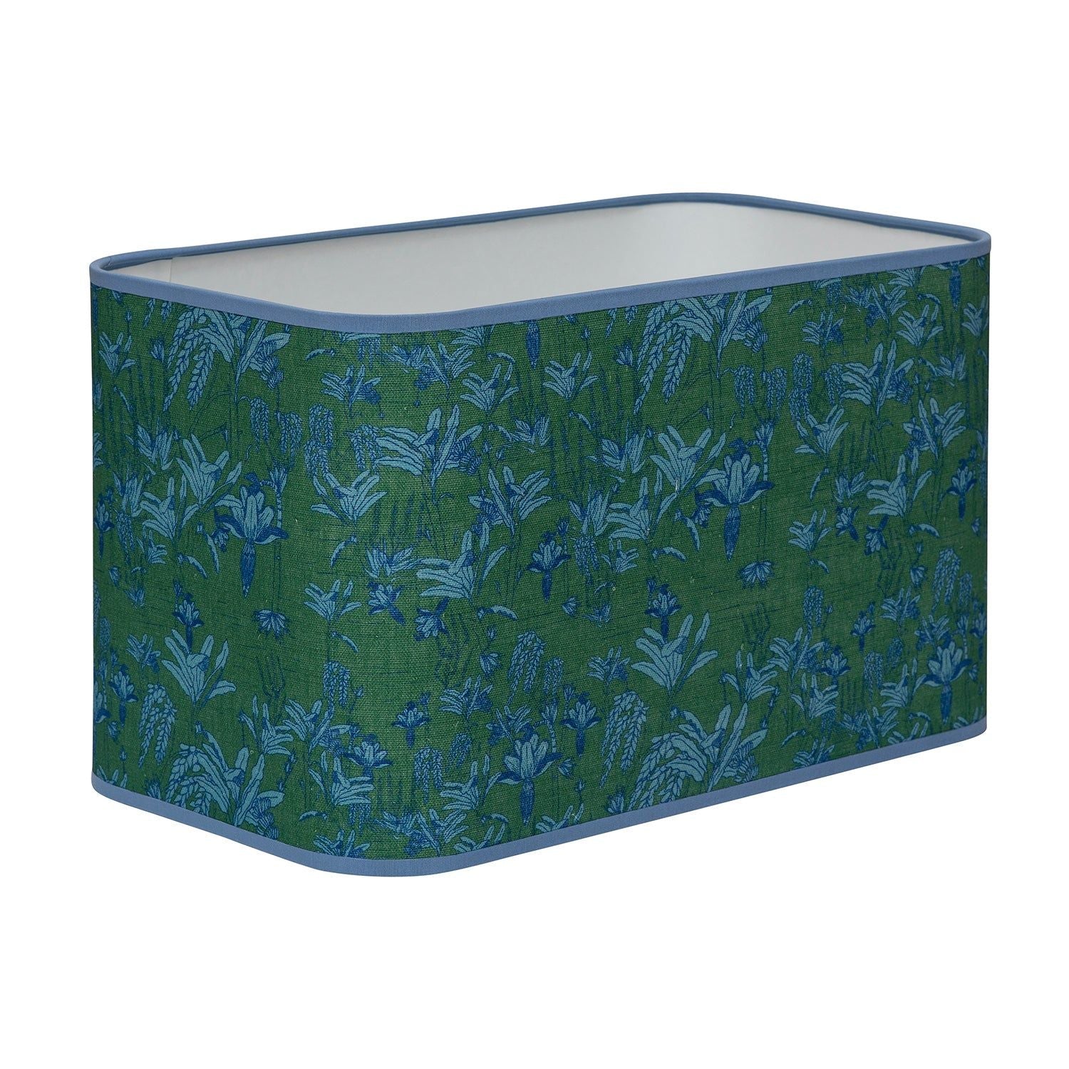 Tropicalia | Forest Green Oblong 16" Lampshade