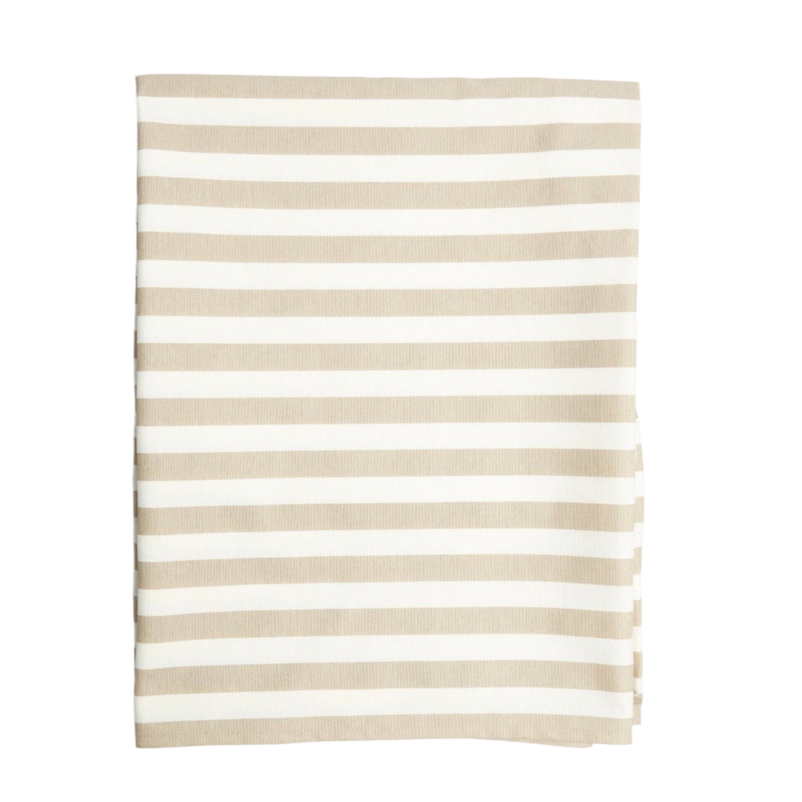 Beige Stripe Tablecloth Tablecloths