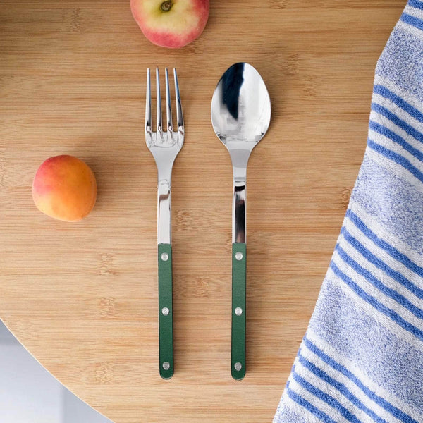 Bistrot Pearly Serving Set, Dark Green