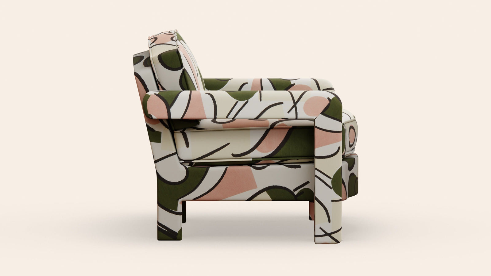 Elio Armchair, Pesto