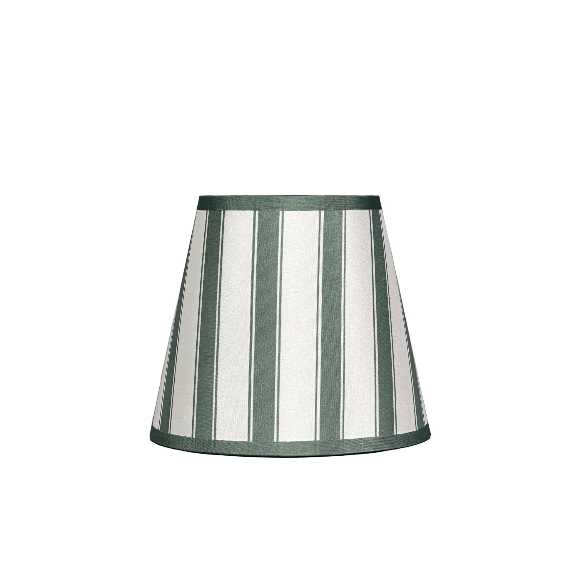 Lampshade Green Stripes