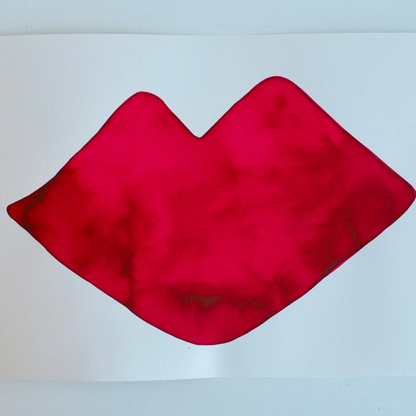 Original Painting of Lips #4