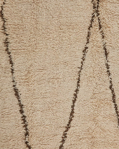 No. R0003 Vintage Beni Ourain Rug