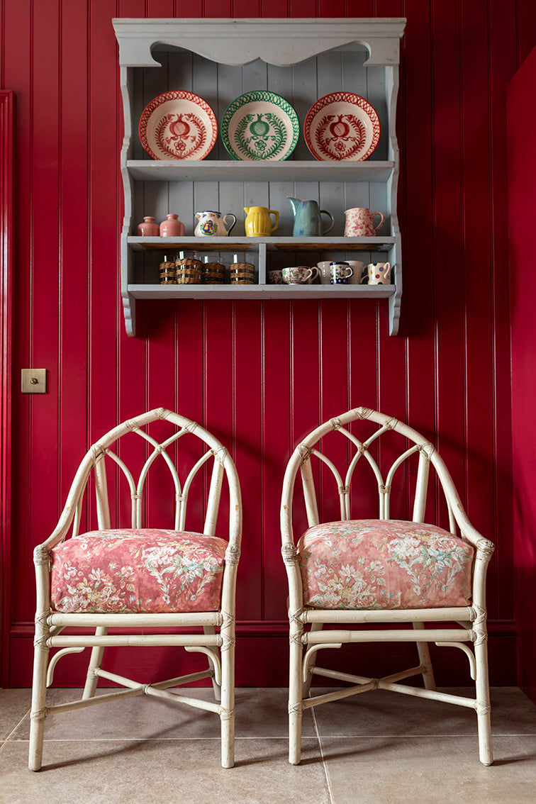Maison Fleurie - Bayford Chintz Coral Fabric