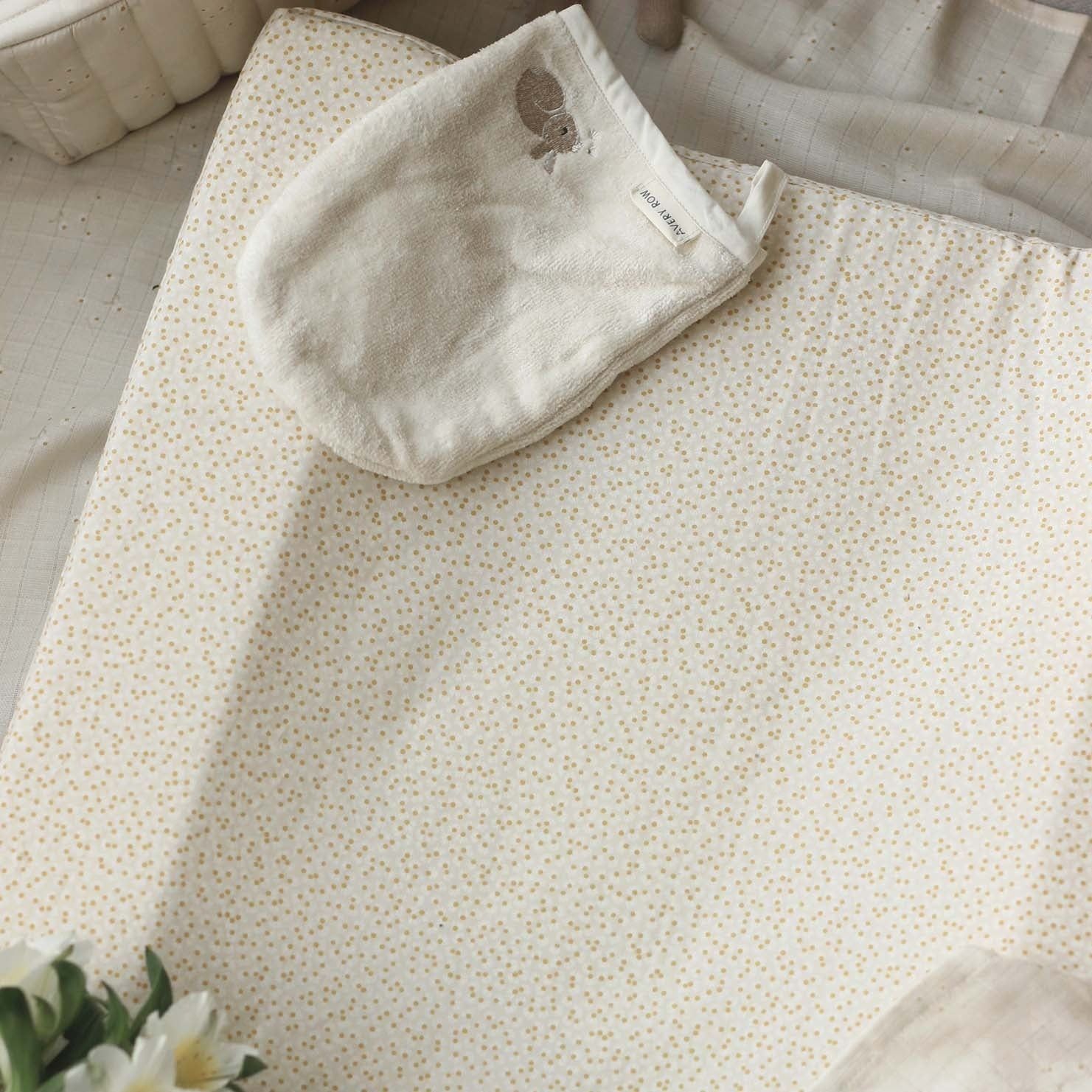 Baby Changing Mat Cover - Daisy Meadow
