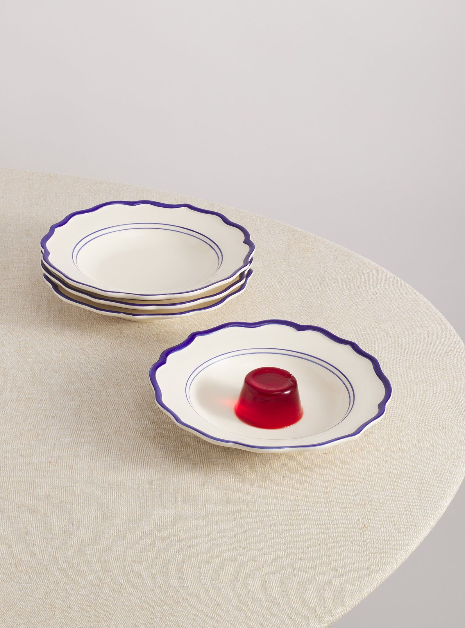 12 Piece Mixed Dinnerware Set with Pasta Bowl - MRJ