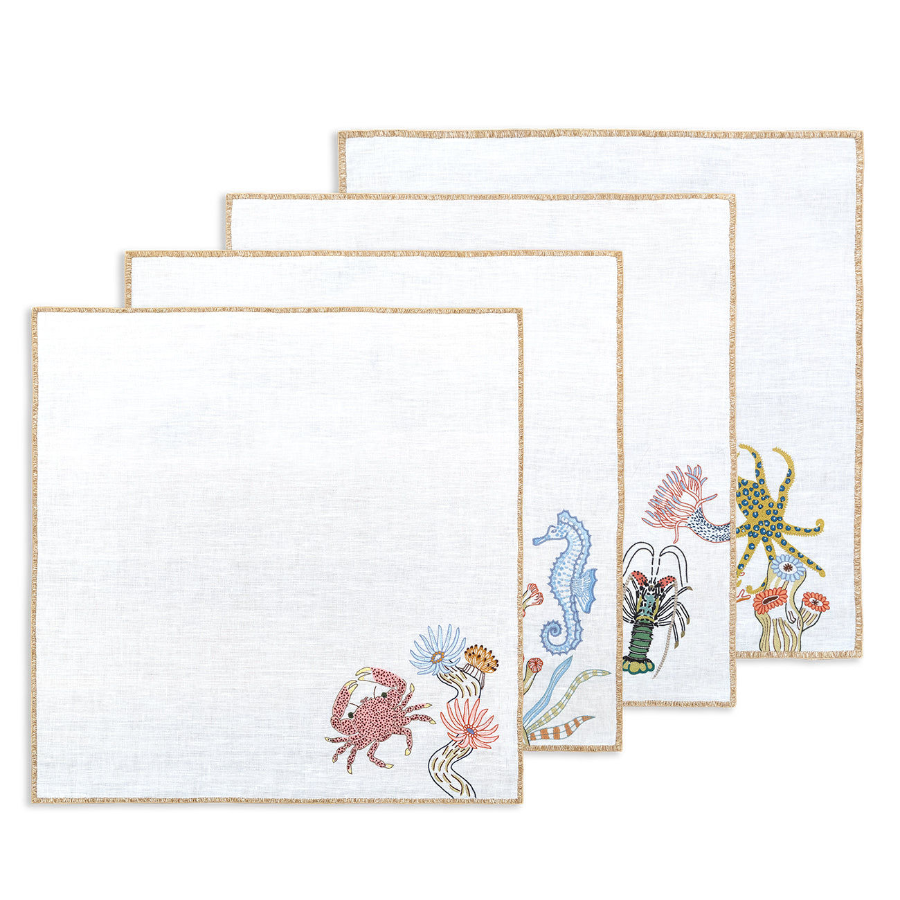 Marine Life - Table Napkin (Set of 4)