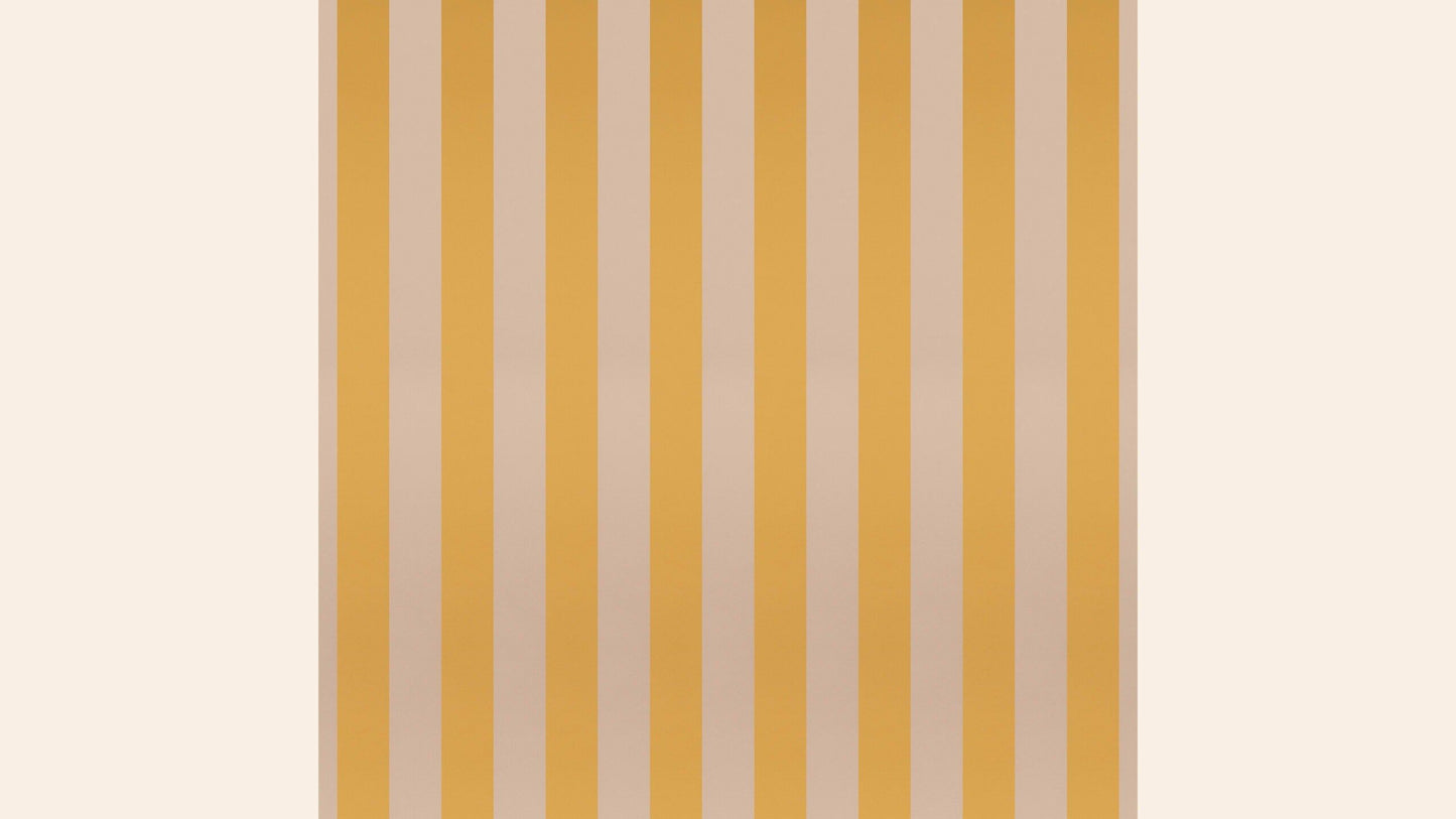 Sonia Stripe Wallpaper, Citron, Roll