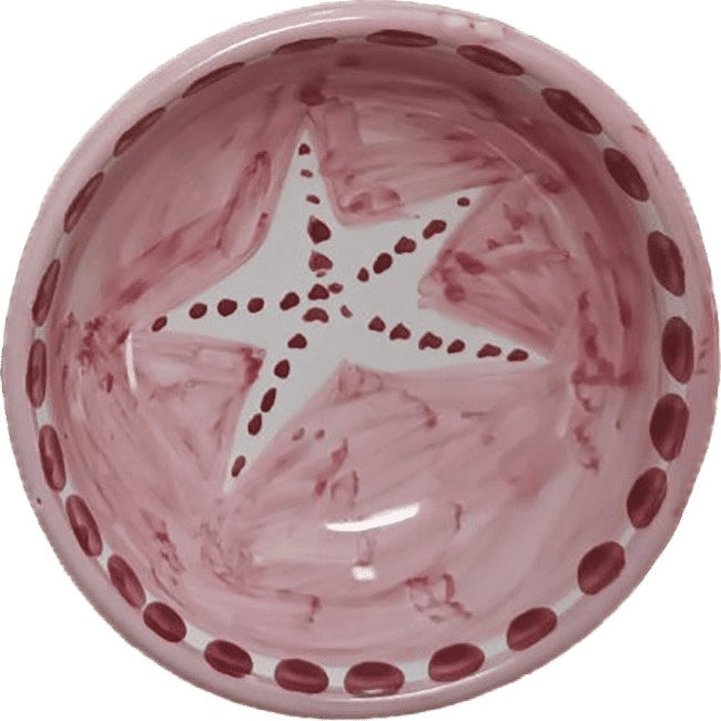 Amalfi Bowl 11 cm – Pink Starfish