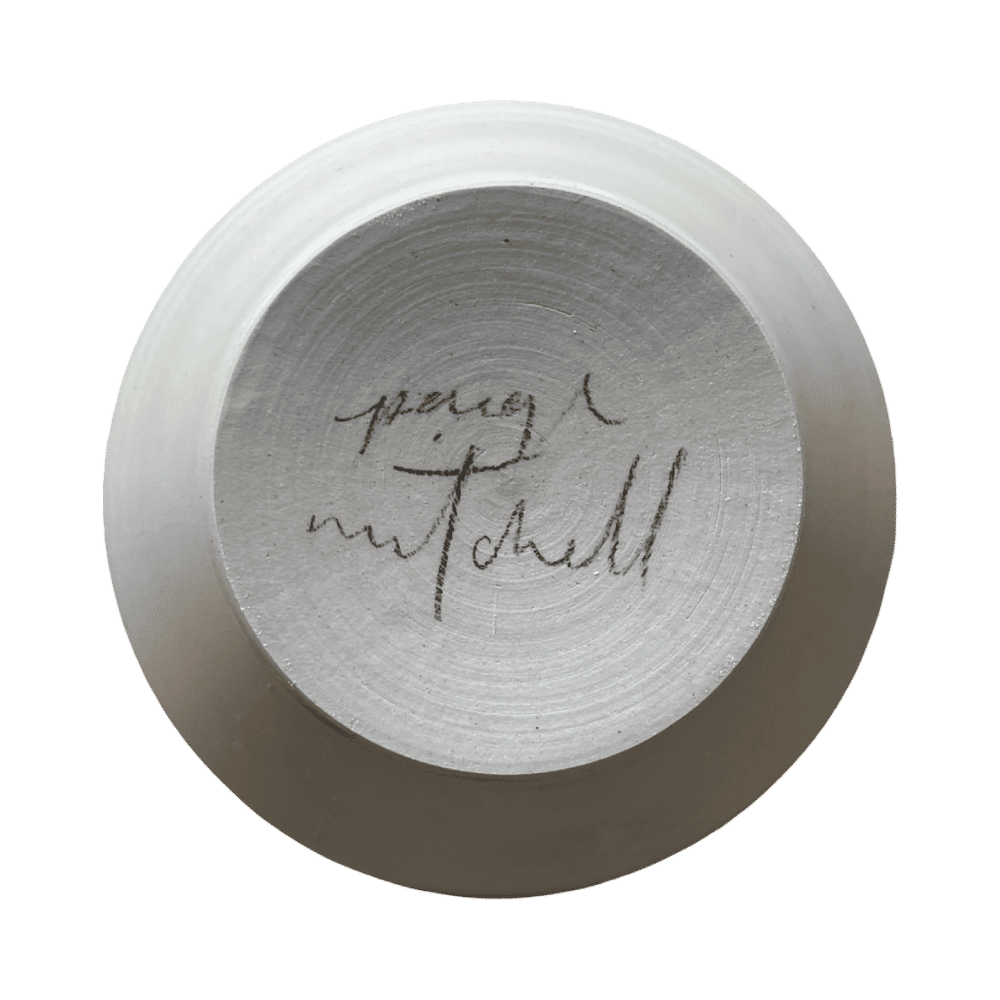 White Stoneware Bowl #6