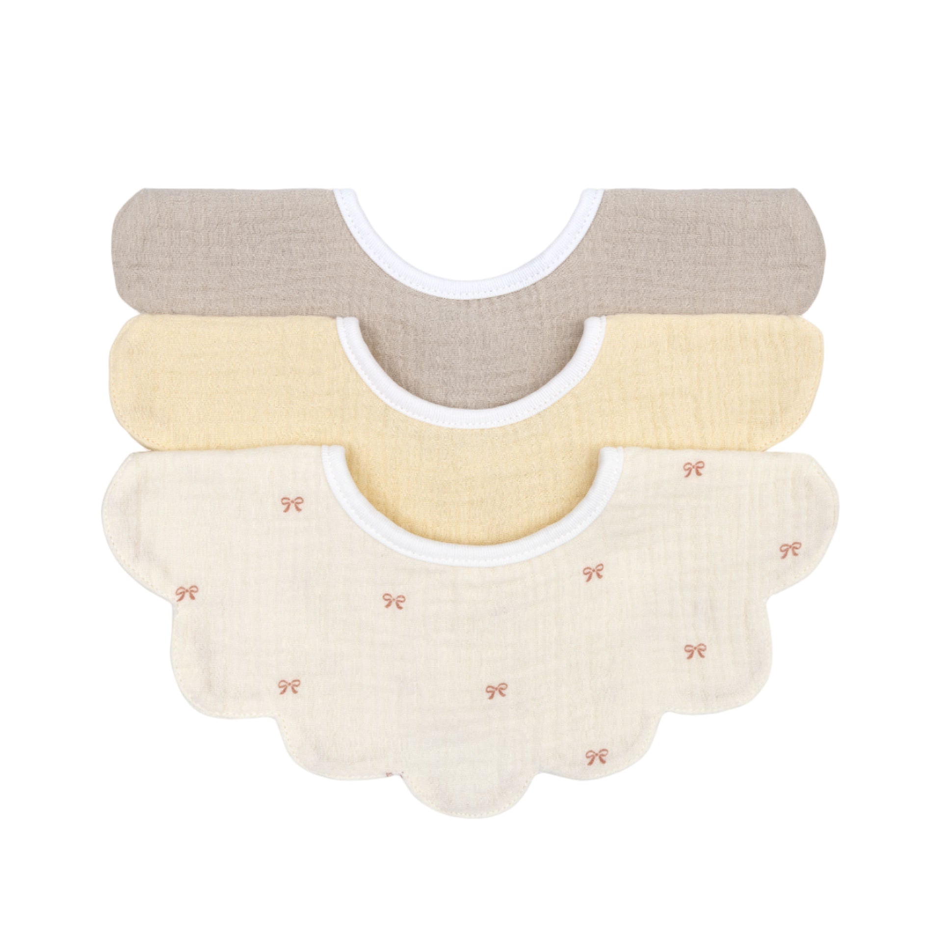 Soft Bibs – Petal Ribbon