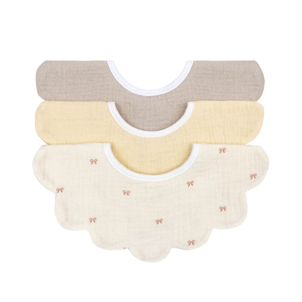 Soft Bibs – Petal Ribbon