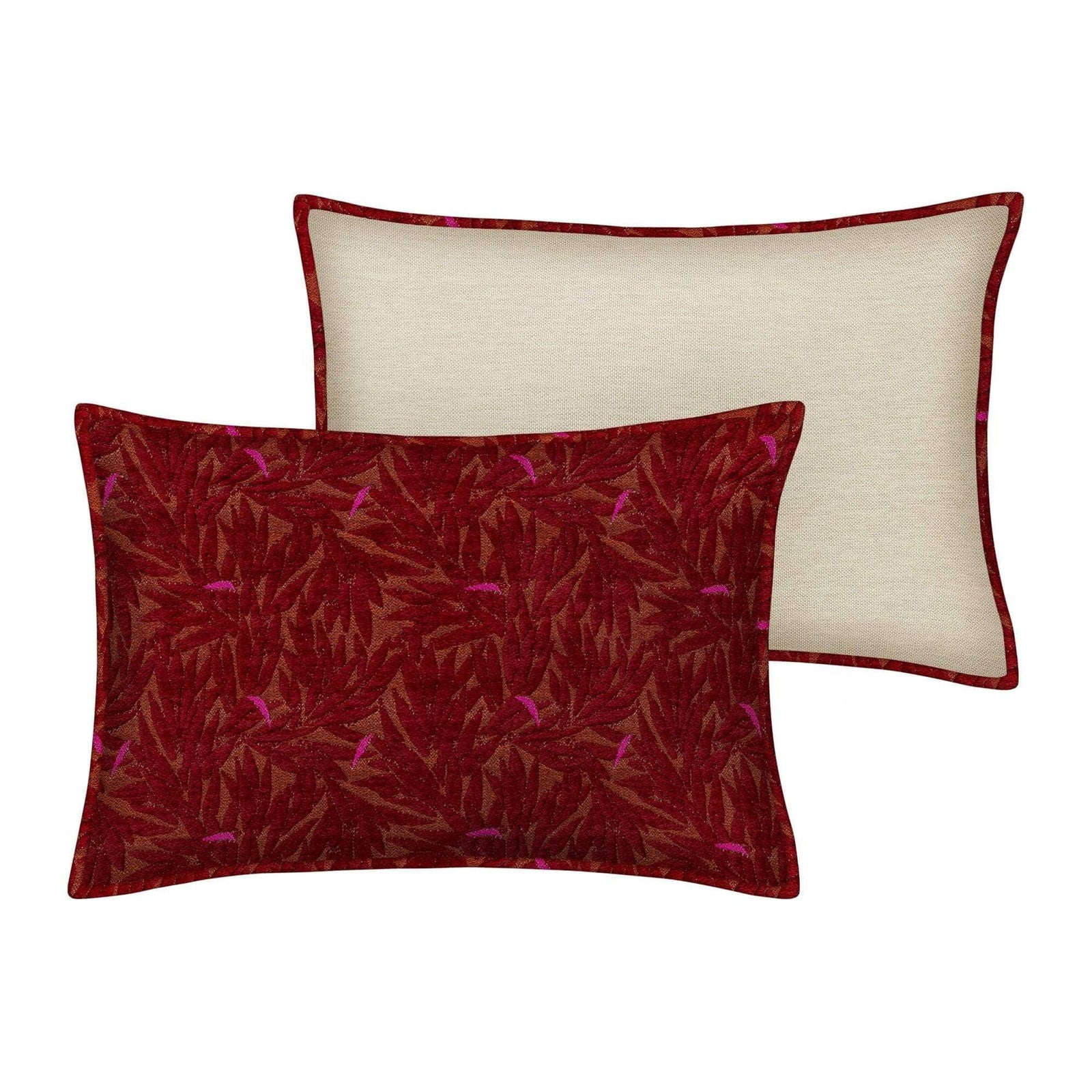 Cushion Yoko Bordeaux & Spice