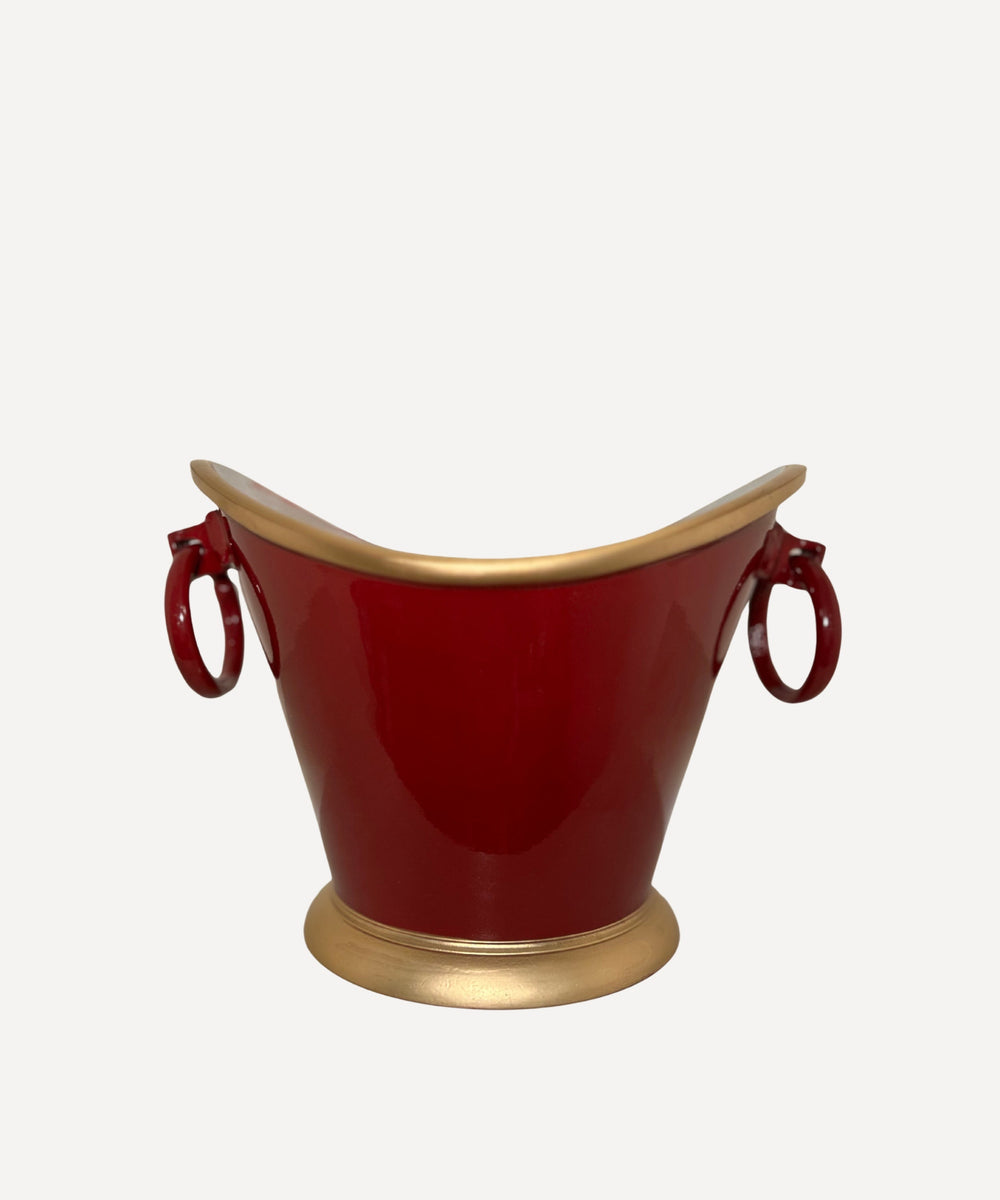 Red and Gold Wine Cooler