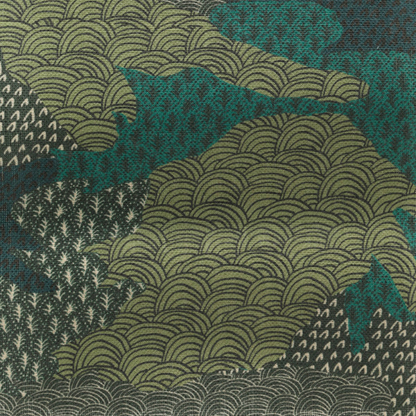 Ordnance survey - Multi Green (Fabric)