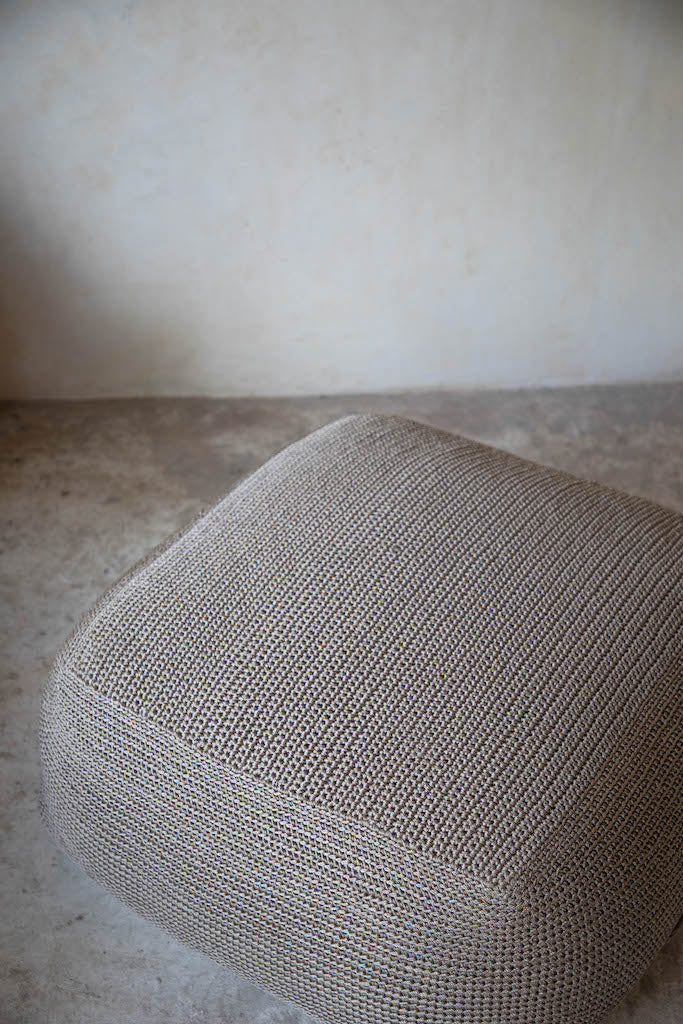 Crochet Pouf