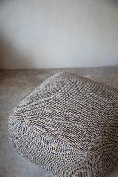 Crochet Pouf