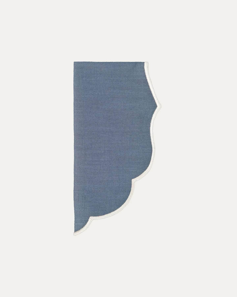 Belmonte Napkin, Blue with White