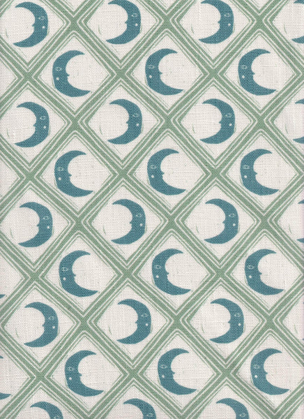 Kit Moon Fabric - Blue Moon
