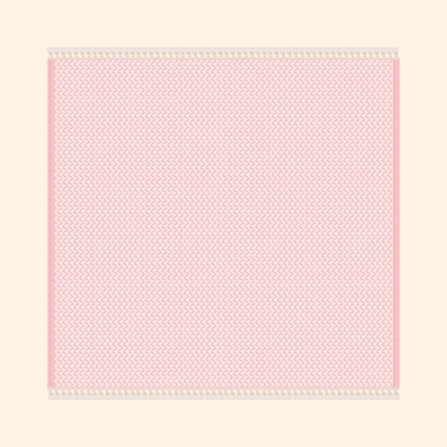 Silent Ripple Pure Cotton Blanket In Pink